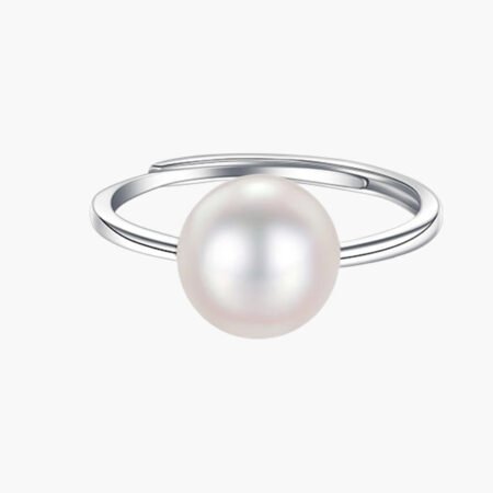 Antique Style S925 Pearl Adjustable Ring